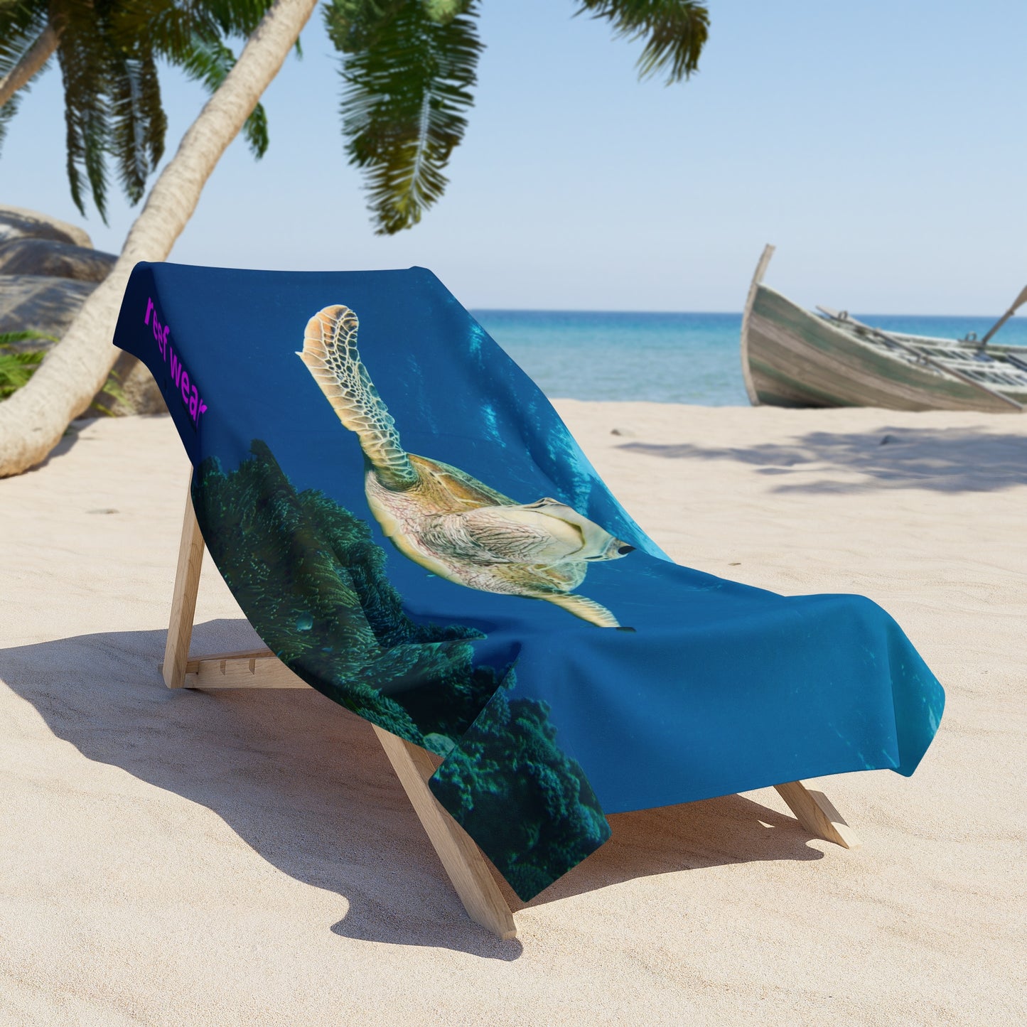 Reef Turtle Beach Towel