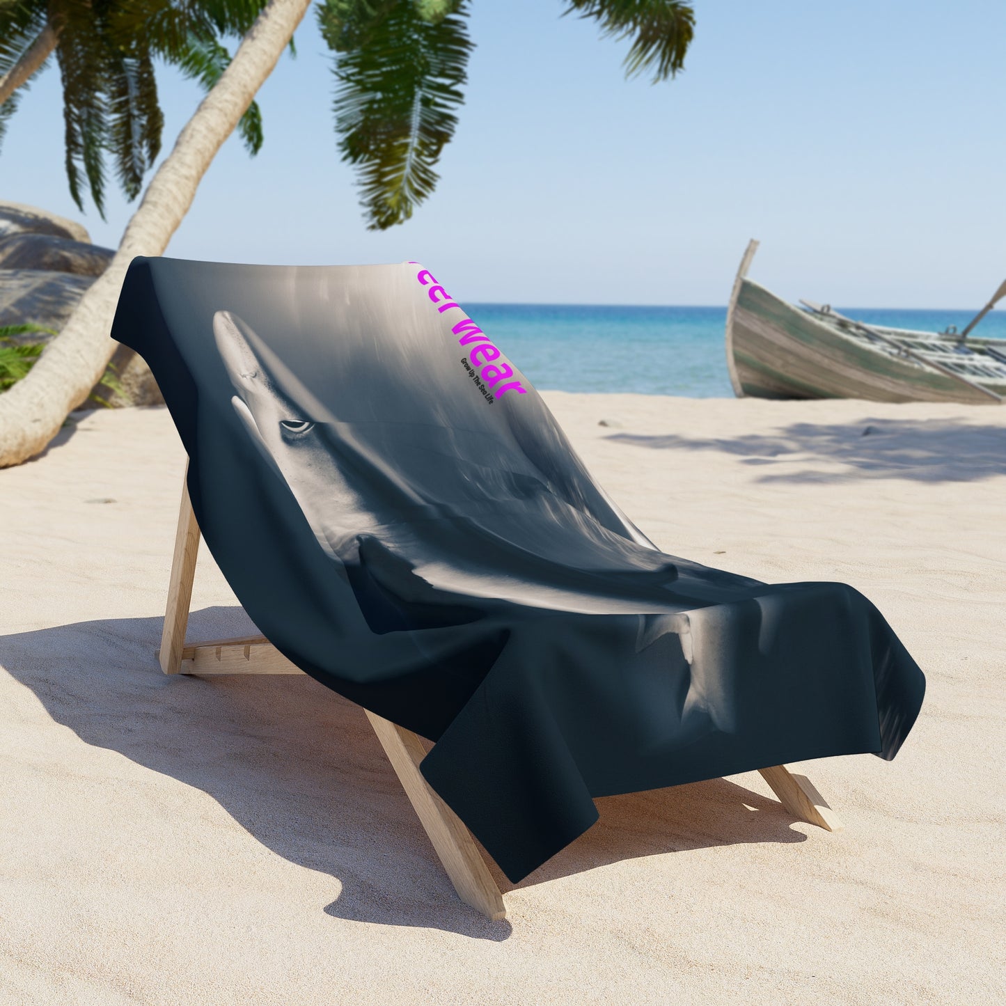 Shark  Beach Towel