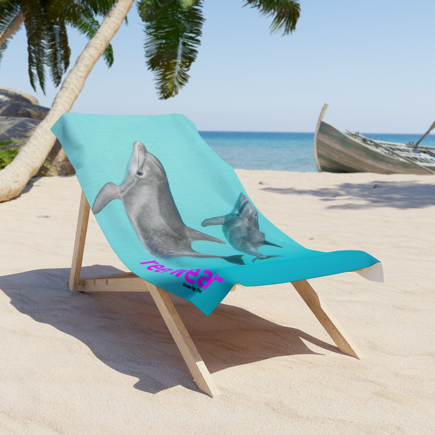 Reef Wear Dolphin Beach Towel