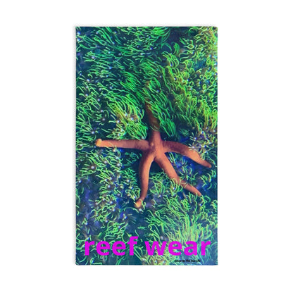 Hand Towel - Reef Wear Design with Starfish