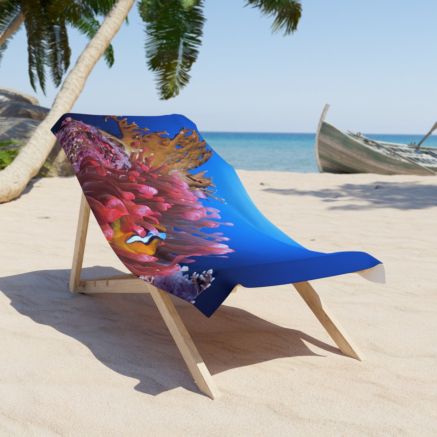 Coral Reef Beach Towel