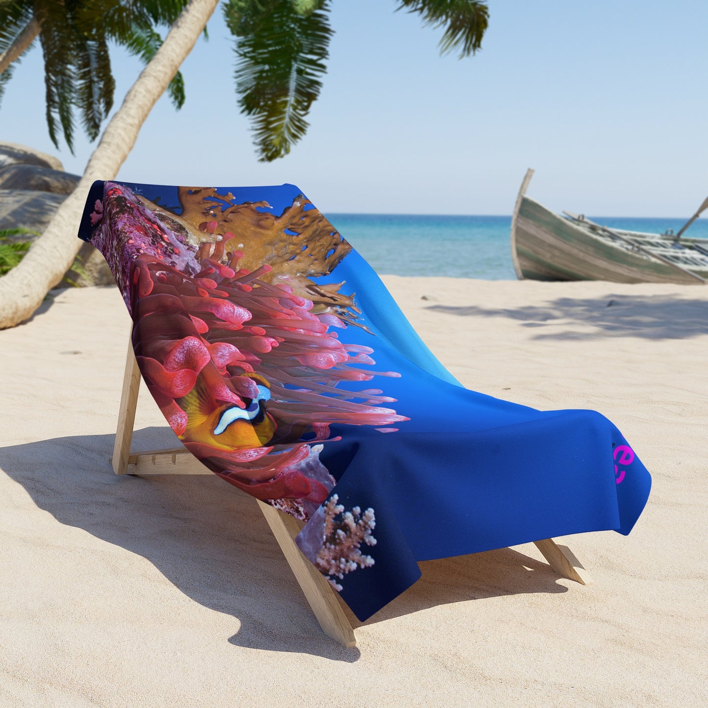 Coral Reef Beach Towel